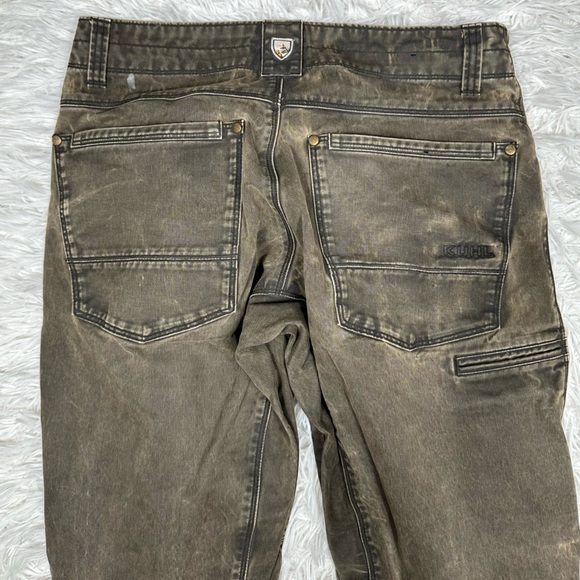 KUHL Men’s RYDR Pants / Jeans Gun Metal Brown Size 30x32 - Picture 4 of 7